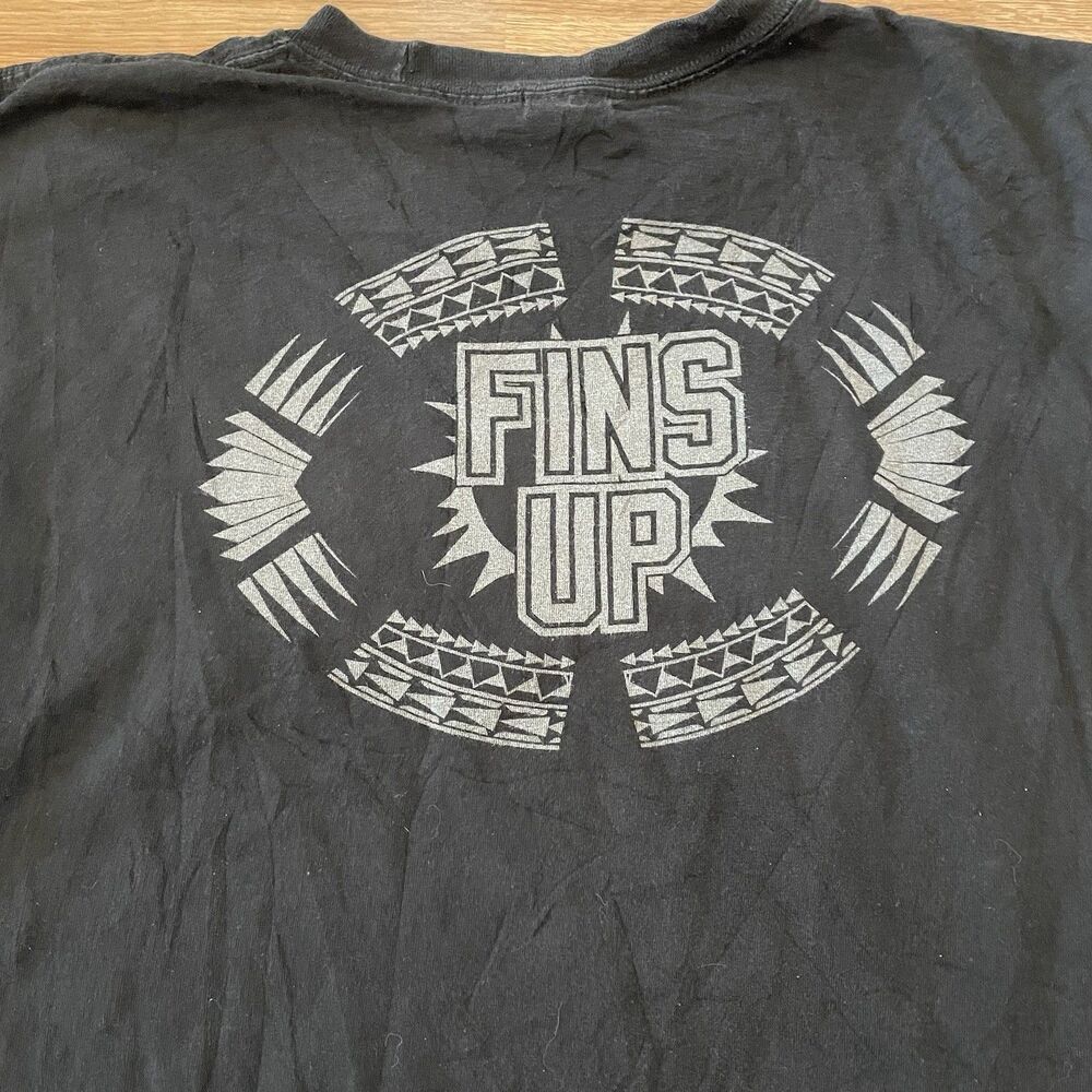 Vintage Shaka Wear Miami Dolphins Black Graphic T-Shirt Size 2XL rare - Picture 9 of 9